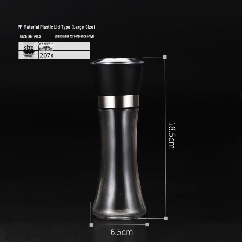 

Zhizhou Glass Spice Grinder Set