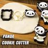 3D Cute Panda Shape DIY Biscuit Cutter Cake Cookie Mold Kitchen Baking Tools
