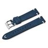Vintage Suede Leather Watch Strap 20mm 22mm Contrast Stitching Quick Release Soft Snug Fit Replacement Strap