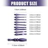 Premium Aluminum Handcrafted Crochet Needle In Elegant  Finish  For Knitting Enthusiasts Various