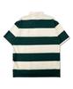 RAYFIKERS Striped Small Embroidered Polo Shirt Mq2Tu275_Dark Green