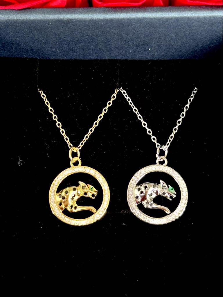 Retro INS Style Multicolor Zircon French Peach Heart Necklace with Diamonds and Titanium Stainless Steel