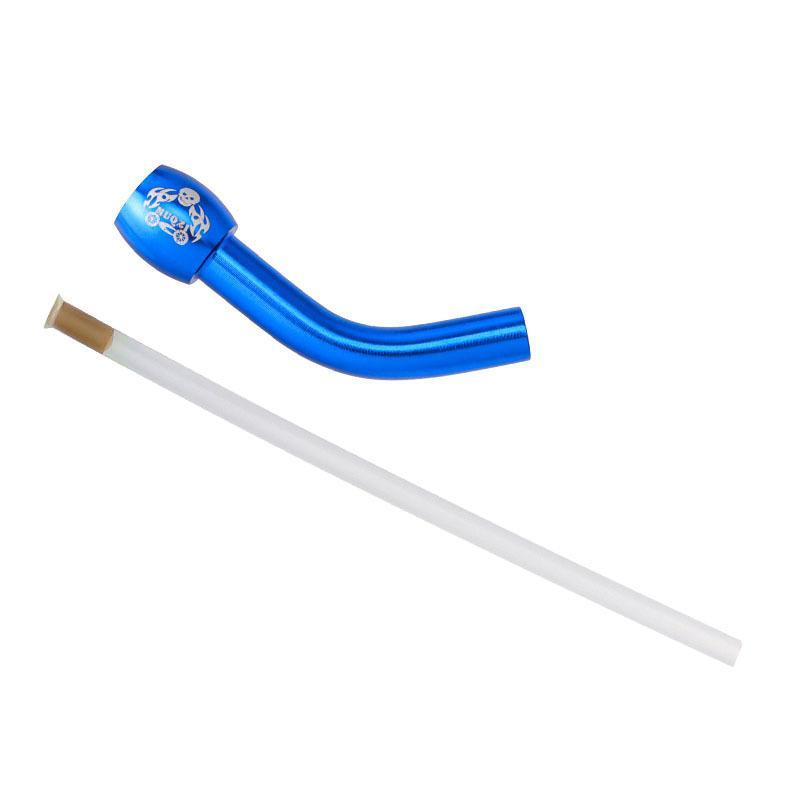 Universal Fit Aluminium Alloy Bike V Brake Cable Guide Pipe Wear Resistant Bend Hose Tube for All Kinds of Bicycles Repair