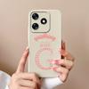 For Tecno Spark 10 4G 5G 10Pro 10C Case Couple Letter Upgrade Full Protection Liquid Silicone Cover For Tecno Spark10 10 Pro C