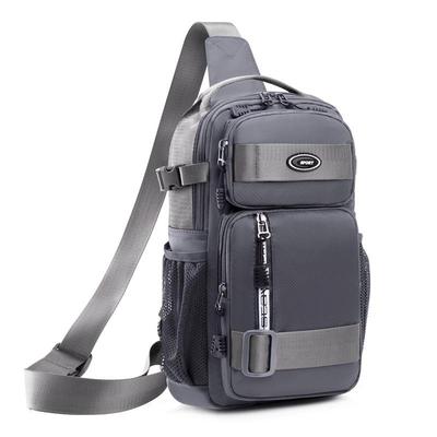 Men's Large Capacity Chest & Waist Bag: Trendy Shoulder Bag for Cycling, Hiking, Commuting