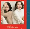 Korean Style Women's Slimming Knit Wool Pullover With Half-High Neck for Autumn and Winter