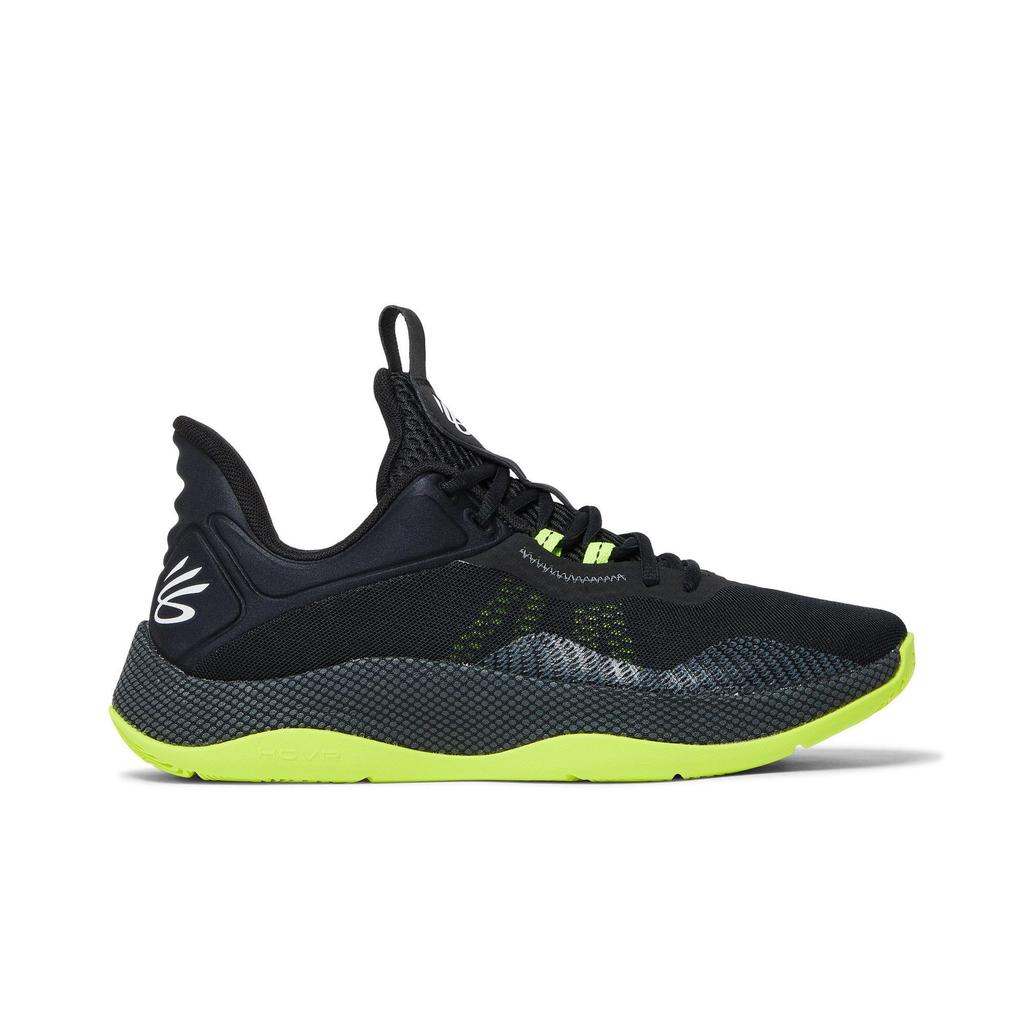 Under Armour Curry HOVR Splash 2 'Black Green' (Unisex) Black / Green Basketball Shoes 3025636 001