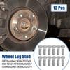 12 buc M12x15 Șurub roată față sau spate Potrivit pentru LEXUS ES350 No909449