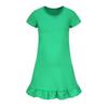 Girls' Sleeveless Nightdress -Hem Sleepwear Set