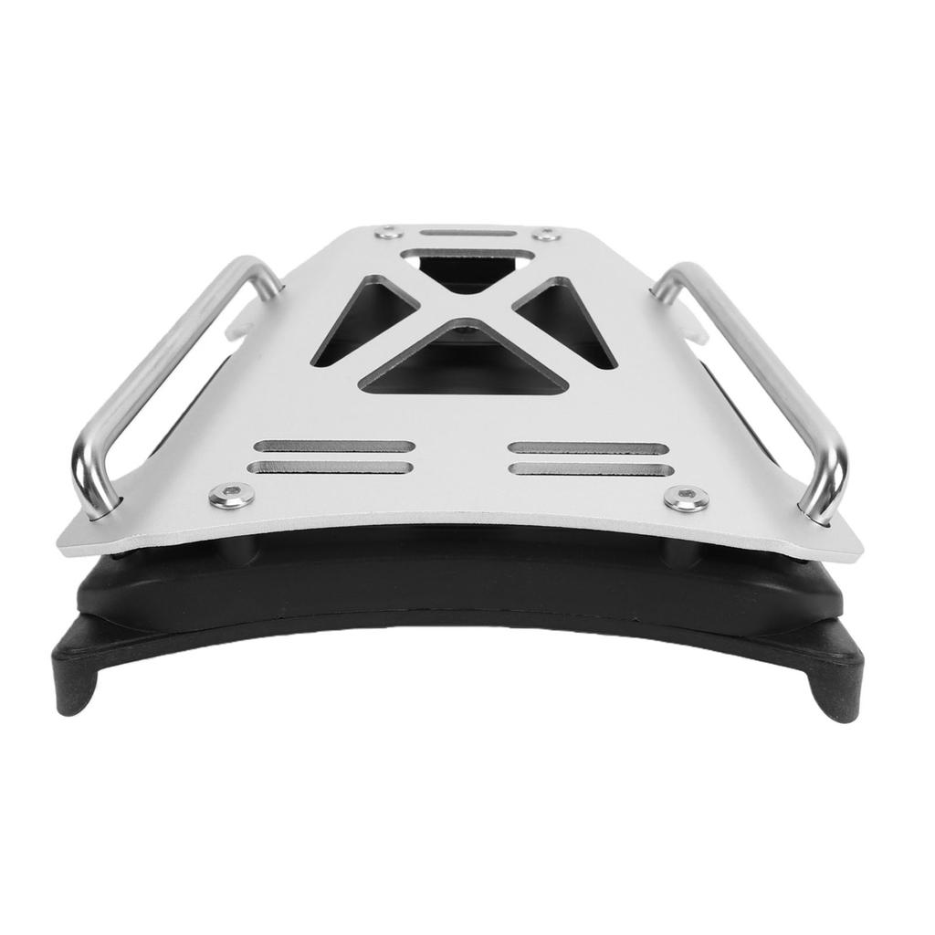Motorcycle Rear Luggage Rack Replacement for Scrambler 400X 2024 and Later Motorcycle Rear Cargo Carrier Shelf Silver