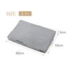 Washable Pet Mat Cushion Air L Charcoal Gray Pet Bed Flooring Healthy Clean Dog Cat Cat Placement Replacement Thick Warm Stain Resistant Cool Cute Old