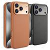 Magnetic PU Leather Phone Case For 18 17 Pro Max 16 15 14 Plus 13 Air For Magsafe Wireless Charging Shockproof Cover