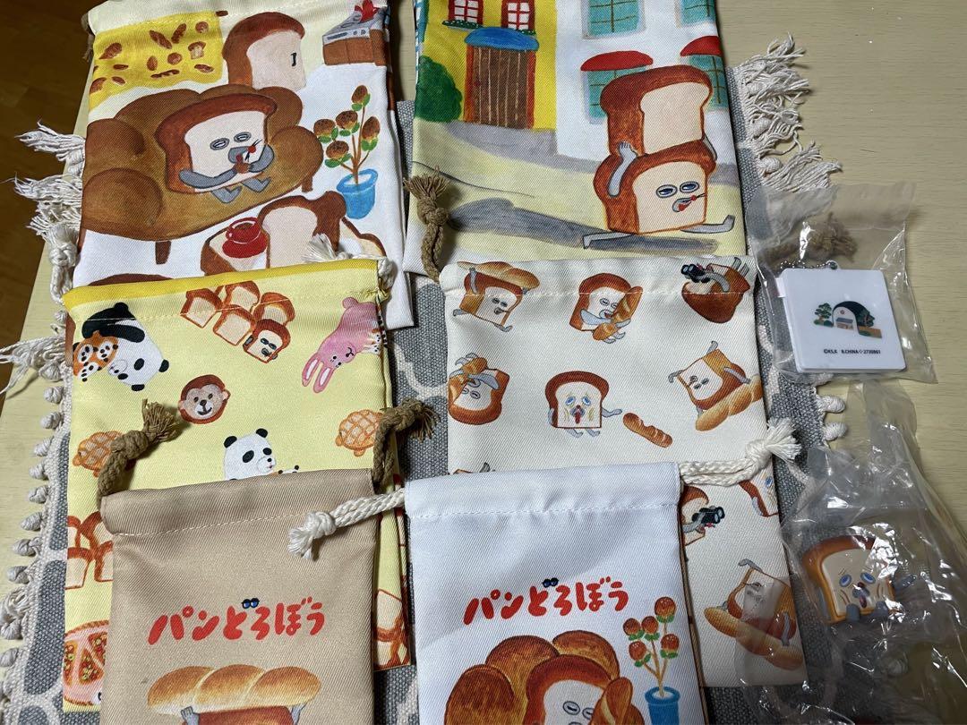 

[Б/У] Коллекция фигурок «Похититель хлеба» Том. 1 Мешочек на шнурке в виде рисового шарика Симе Симе