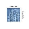Multifunctional Clear Silicone Carving Nail Mold for Creating Stunning 3D Floral Resin Designs and Nail Art