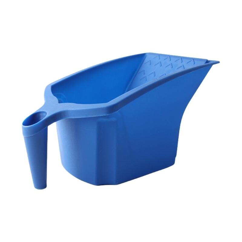 

Large Square Painting Trim Container Paint Cup Bucket with Handle Paint Tray for Car Body Paint Repair Organizers Tray 1