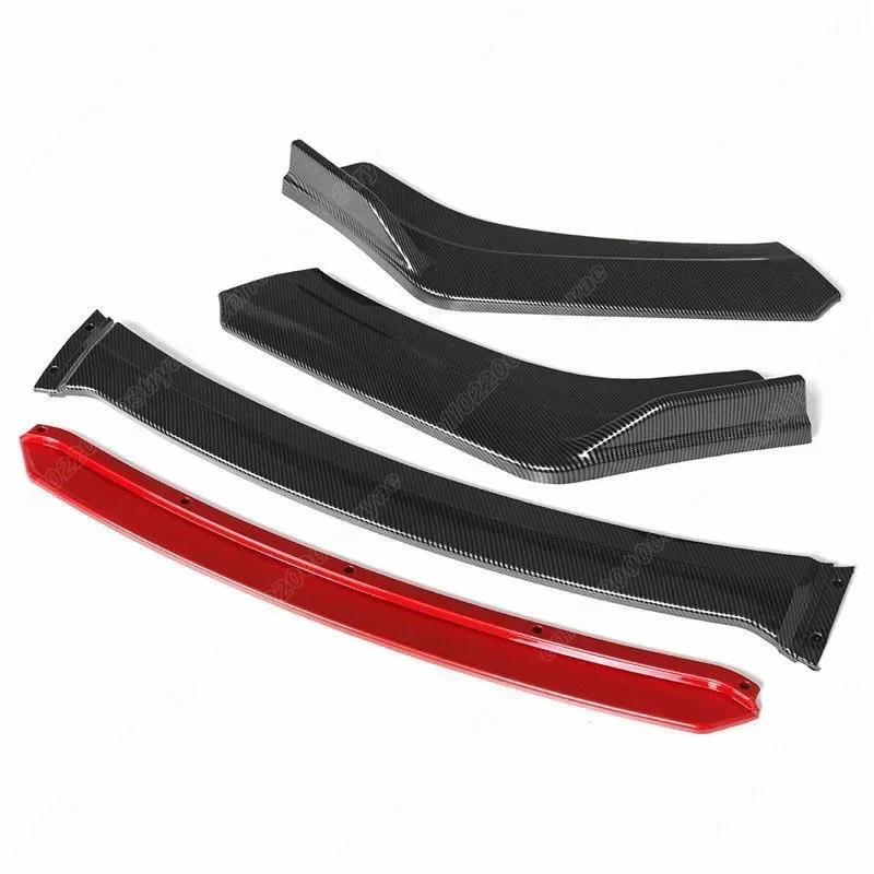 For Honda Civic Hatchback 2016 2017 2018 2019 2020 2021 Front Bumper Spoiler Splitter Front Shovel Guard Body Modification Kit