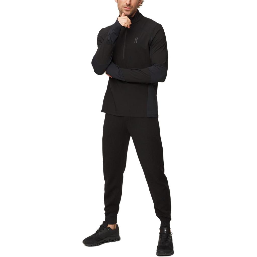 On Trail Breaker Elstic DWR PFC Sweatshirt Men's Black 13300705