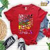 Inanimate Insanity All Characters Print Womens Classic TShirt Adult Novelty Short Sleeve Personality Casual Tops