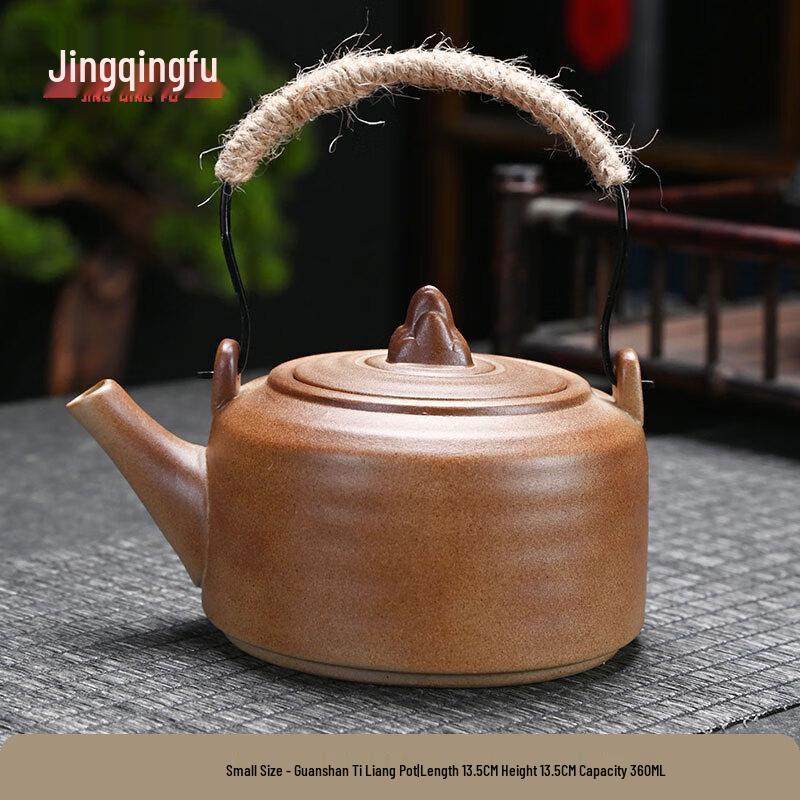 Ceramic Teapot Set for Hearth Tea Ceremony