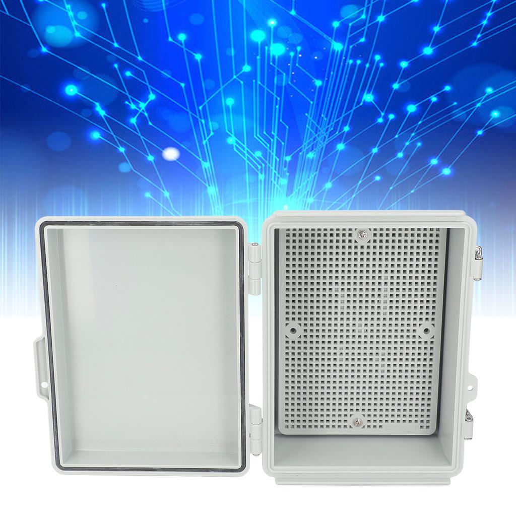 Electrical Junction Box IP67 Plastic Enclosure Weatherproof Electrical Project Case with Stainless S