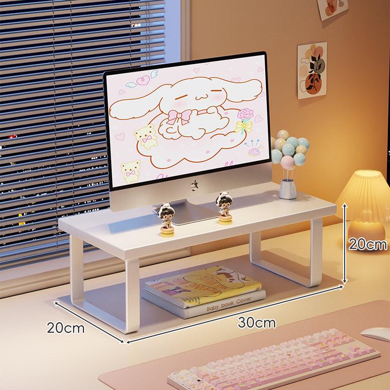 Monitor Stand with Cooling Base: Desktop and Laptop Lifting Bracket for Students