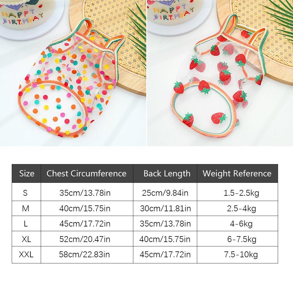 Fashion Breathable Dog Cooling Vest Comfortable Soft Thin Dog T-Shirt Sunscreen Dog Suspender Vest Dog