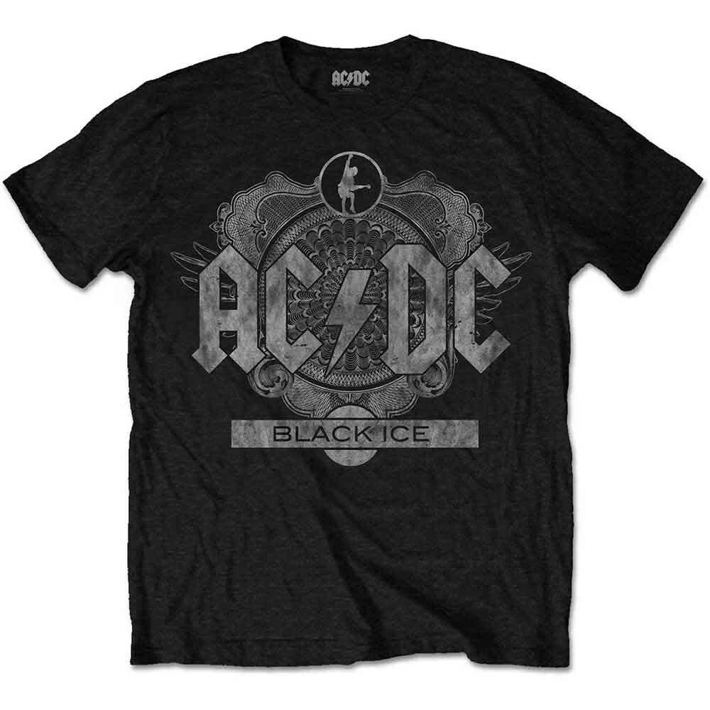 

AC/DC Black Ice Black T shirt - NEW 3XL