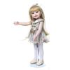 45cm U.S. Girl Doll Full Glue Can Enter The Water Cross-border E-commerce Supply A Generation Of Hair