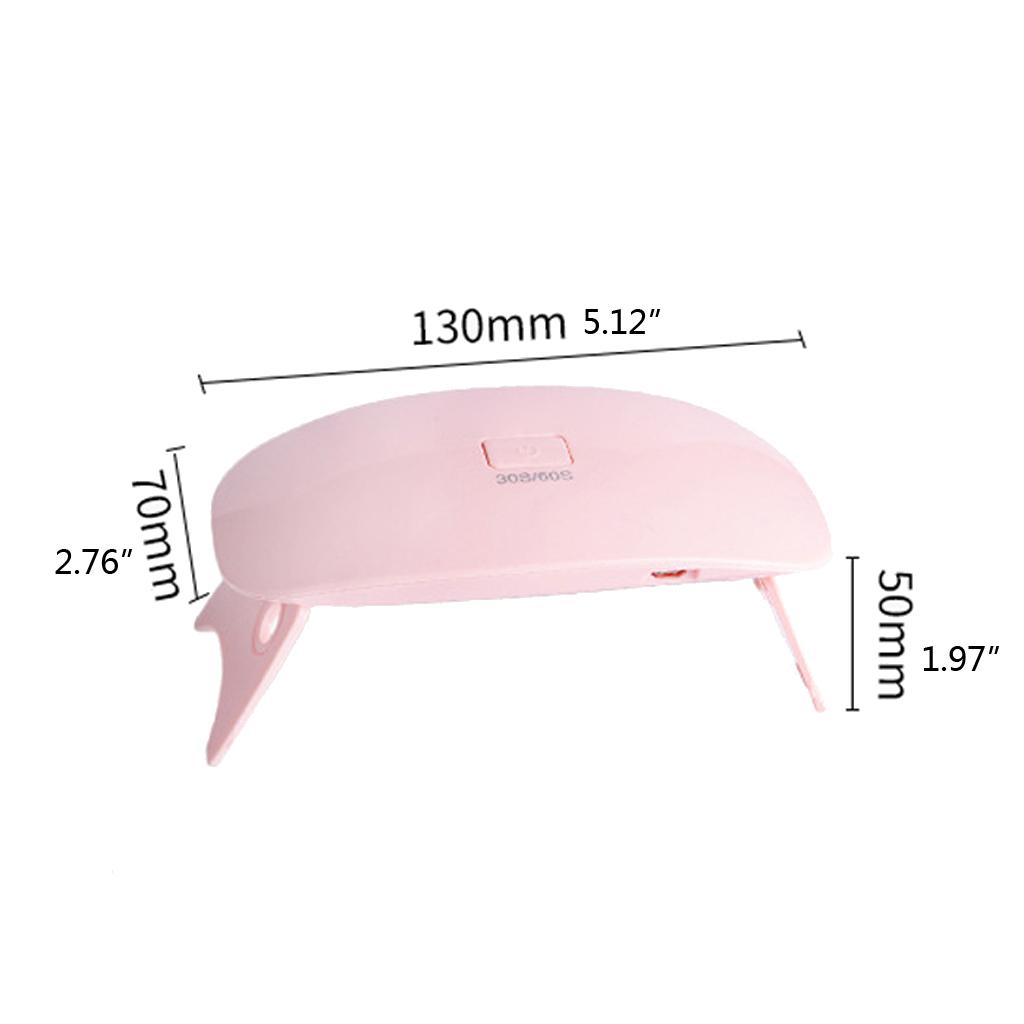 Nail Dryer Machine UV LED Lamp USB Cable Home Use Nail UV Gel Varnish Dryer
