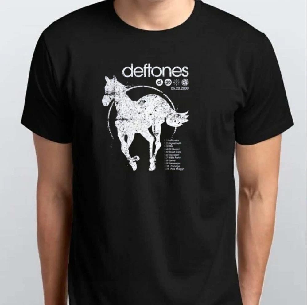 Deftones White Pony Trackslist Album Unisex TSHIRT S M L XL XXL 3 4 XL Black S