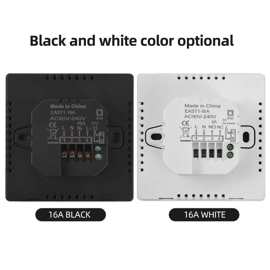 Smart WiFi Thermostat for Home 16A Electric Heating Weekly Programmable Temperature Controller LCD Display Digital Intelligent Wall Thermostat