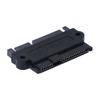 High Speed 180 Degree SAS to SATA Adapter Converter Copper Core Support 500MBs Data Transfer for Computer Hard Drive Connection