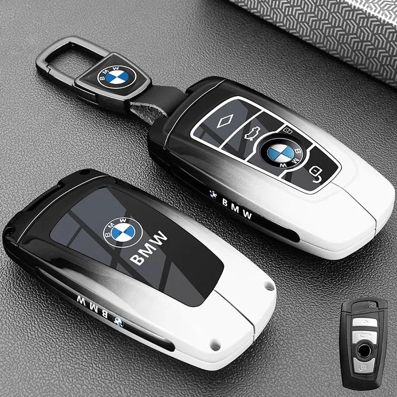 Hot 2025 Car Remote Key Case Cover Car Smart Holder Shell Bag Fob For BMW F30 F20 F10 F18 F22 F01 X3 X4 F06 F02 M3 M5 Auto Acces