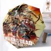 Survival Struggle Post-Apocalyptic World Folding umbrella Suitable for all seasons Portable outdoor Umbrella travel
