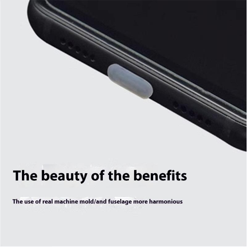 Silicone USB C Dust Cover Type-C Dust Plugs Phone Charging Port Protector Cover 50Pcs Universal Type C Anti Dust Caps