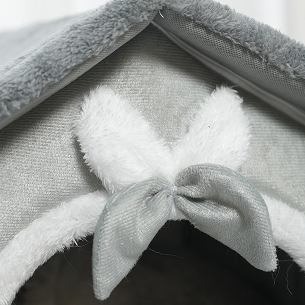 Cat'S Nest House Small Dog Bed Rabbit Nest Four Seasons General Purpose Can Be Disassembled Washed Pet Nest Sleeping