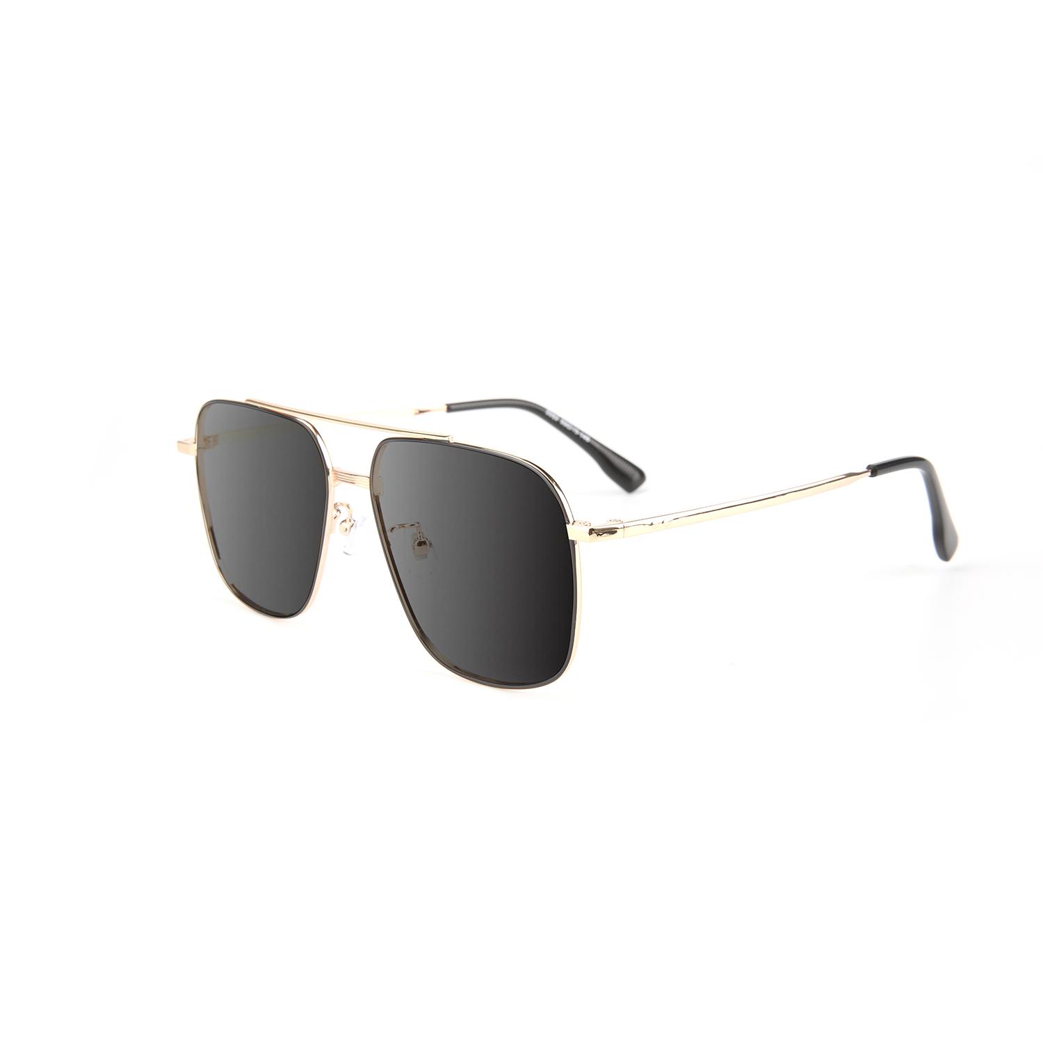 

Outdoors Double Beam Square Prescription Lenses Sun Glasses With Degree Metal Material Prescription Lenses Optical Prescription Lenses Eyeglasses For 0