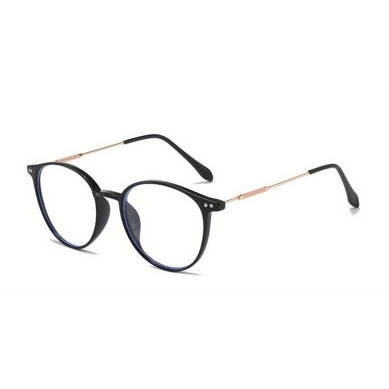 Fashion Metal Round Retro Glasses for Women Men Circle Clear Lens Frame Eyeglasses