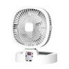 Indoor Outdoor Camping Fan Solar Rechargeable Long Life Wireless Portable Lighting Fan