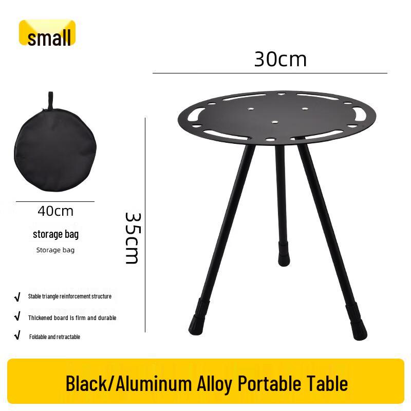 Nufeng Outdoor Portable Aluminum Folding Round Table