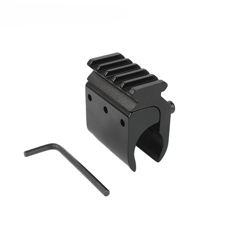 17mm-27mm Pipe Clamp Aluminum Alloy Flashlight Clamp