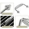 Reliable Bolt Fixed Spring Handle 304 Nonrust Steel Barbecue Replacement Handle For Various Grills Applications