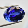 Natural Blue Tanzanite Loose Gemstone 10.20 Ct Oval Cut for Jewelry Making and Gem Collections