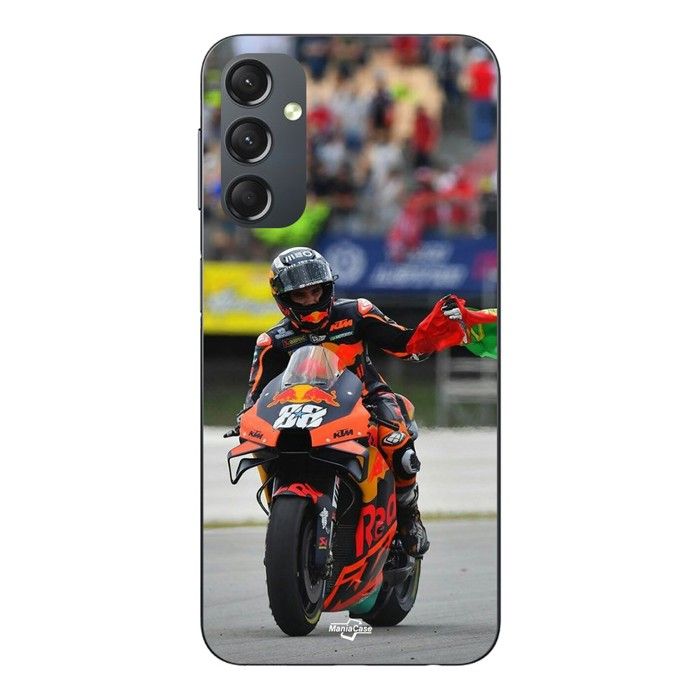 Coque Pour Samsung galaxy A24 Miguel Oliveira moto gp drapeau portugal Maniacase