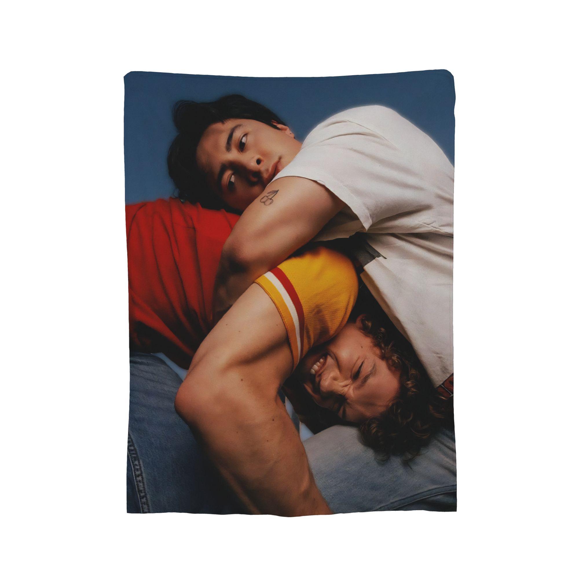 

Heated Rivalry Blanket Flannel Summer Hudson Williams and Connor Storrie Soft Throw Blankets for Home Bedroom Plush Thin Quilt 150x180cm