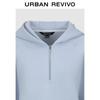 UR Women's Casual Half-Zip Hooded Sweatshirt