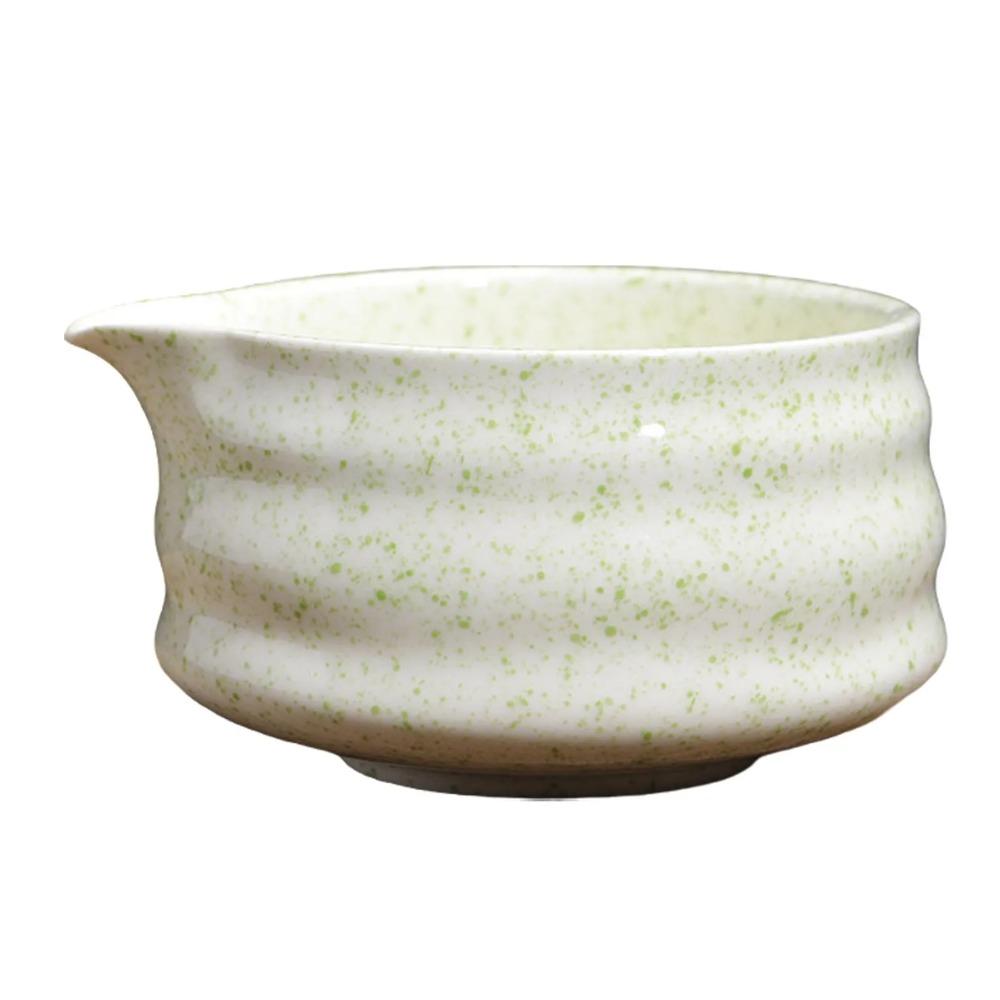Bol unic japonez Chawan pentru Matcha, ceașcă de ceai ceramică lucrată manual cu cioc pentru iubitorii de ceai, ceramică