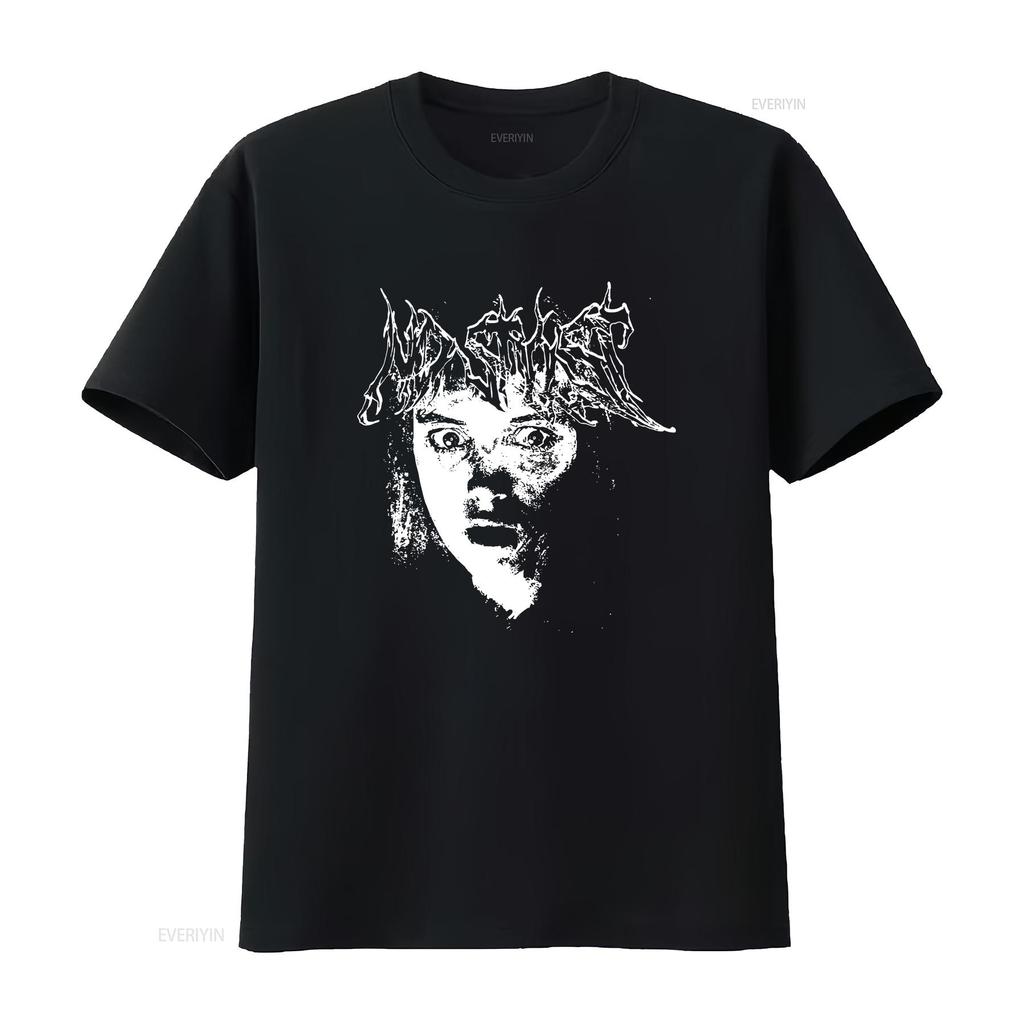 Destroy Lonely No Stylist T-shirt in Cotone Pesante vintage Lavata streetwear Unisex Leggermente Comoda Versatile Elastica Morbida