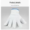White Cotton Work Gloves