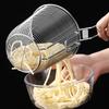 1Pcs Chip Serving Deep Frying Basket 304 Stainless Steel Mini Strainer Mesh for Dumplings French Fries with Handle